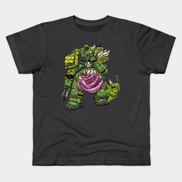 Plague Soldier Kids T-Shirt by JXG